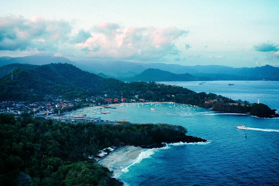 Padang Bai in Bali, home of Paradise Diving