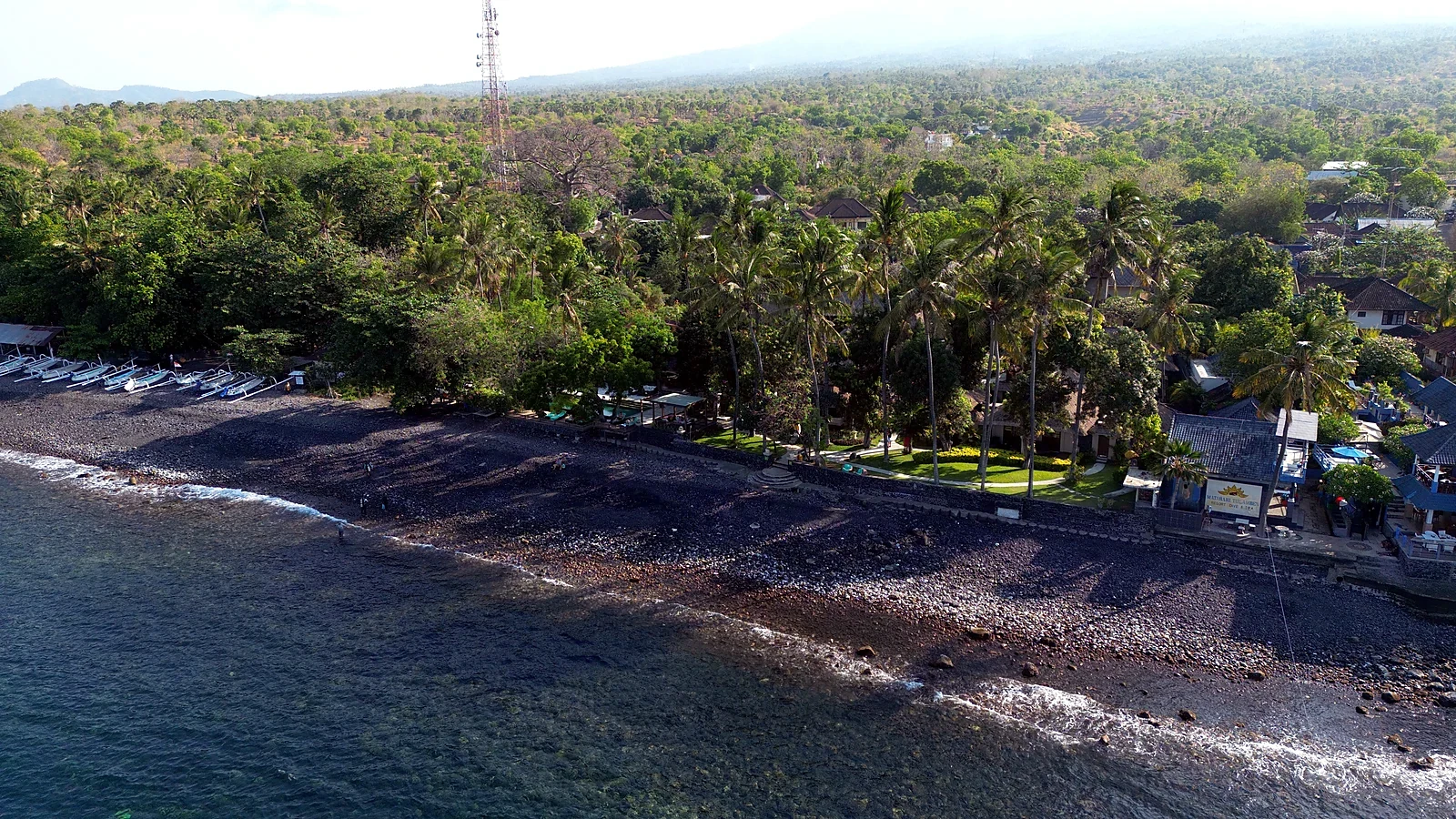 Bali coasts and landscapes on a two-week dive round trip