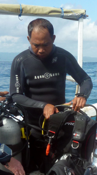 Komang - balinesian dive guide