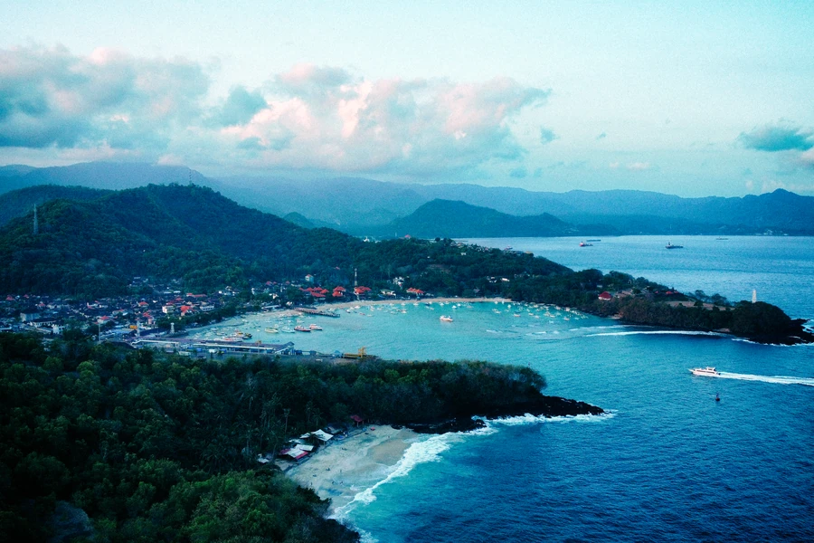 Padang Bai on Bali’s east coast as a base for couples and families